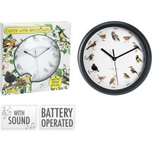 ORNITHOLOGIST WALL CLOCK 25CM