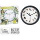 ORNITHOLOGIST WALL CLOCK 25CM