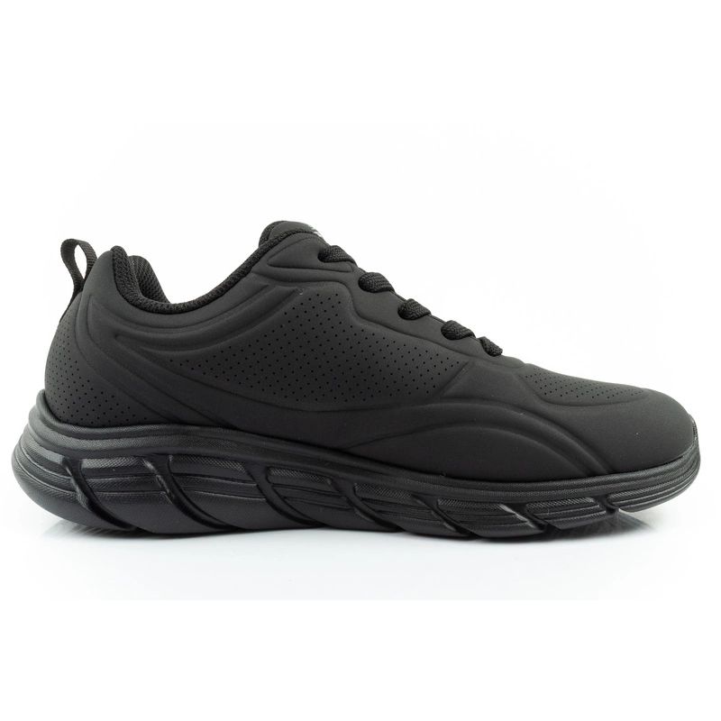 4. Skechers Bobs B Flex women's sports sneakers fashionable black