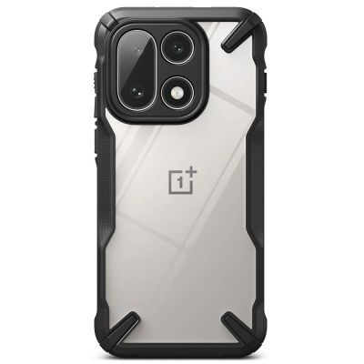 3. Ringke Fusion X Case for OnePlus 15 - Clear Black