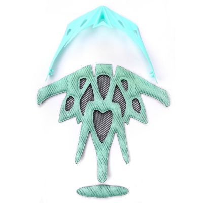 7. Meteor Marven pink/mint bicycle helmet