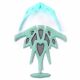 7. Meteor Marven pink/mint bicycle helmet