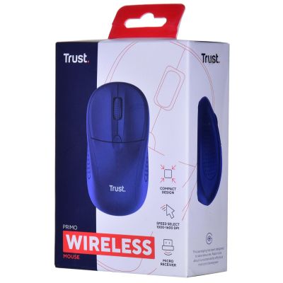 14. TRUST Primo Wireless Mouse matt dark blue