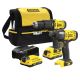 STANLEY V20 KIT SFMCK465D2S (SFMCD711+SFMCF800) 2x2.0Ah