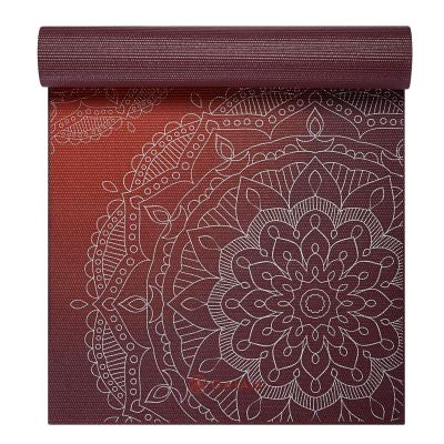 10. GAIAM Metallic Sun yoga mat 6mm 63417