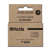 Actis KH-650BKR Ink (replaces HP 650 CZ101AE; Standard; 15 ml; black)