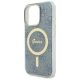 6. Guess IML 4G MagSafe iPhone 16 Pro Case - Blue