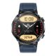 4. Gravity GT21-5 Smartwatch + Navy Blue Silicone Strap