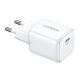 4. GaN USB C 30W PD Ugreen Nexode Mini fast charger - white