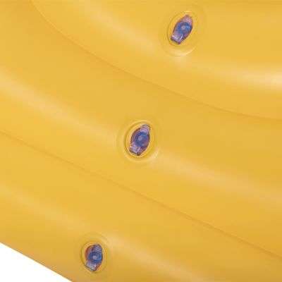 11. Bestway 32050 Swim Safe Wondersplash Square 3-Ring Baby Boat 92800497000