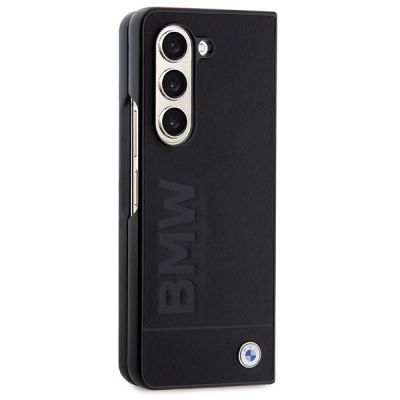 5. BMW Signature Logo Imprint case for Samsung Galaxy Z Fold 5 - black