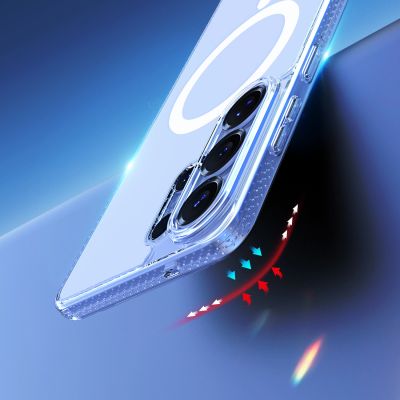 10. Dux Ducis Clin Mag Case Compatible with MagSafe for Samsung S26 Ultra - Transparent