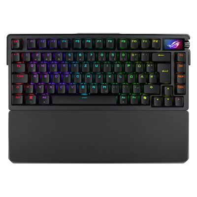 9. ASUS ROG Azoth Extreme Gaming Keyboard USB + RF Wireless + Bluetooth QWERTZ Black