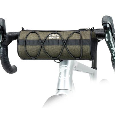 2. Rockbros 30110049001 bicycle handlebar bag 2 l - green