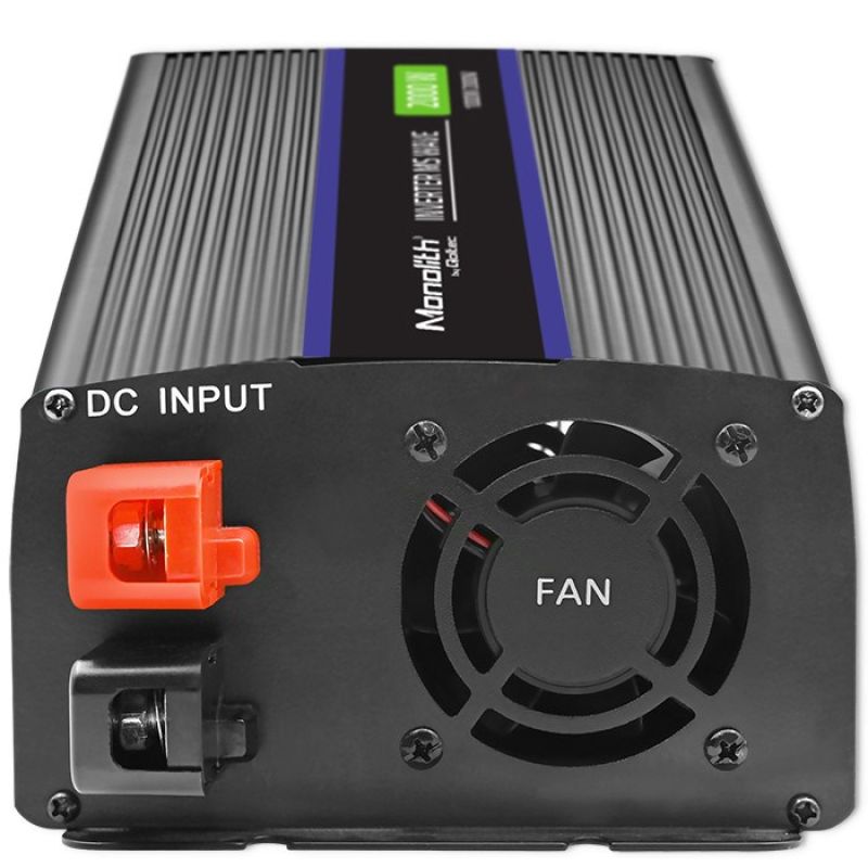 6. Qoltec Monolith 2000 MS Wave Voltage Converter | 12V to 230V | 1000/2000W | USB
