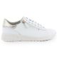 5. Women's white leather sneakers eVento 138