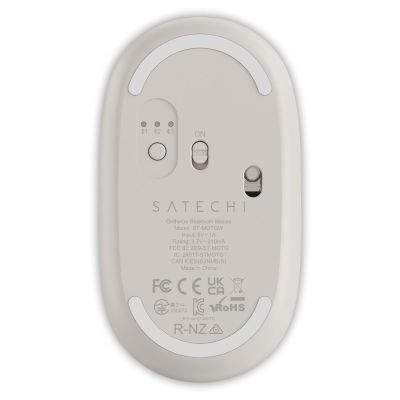 5. Satechi OntheGo Travel Mouse Ambidextrous Bluetooth 2400 DPI