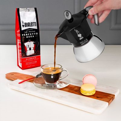 2. Bialetti Moka Induction 4TZ Black Moka Pot