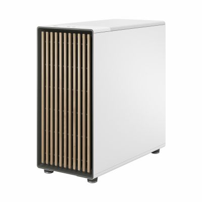 23. Fractal Design FD-C-NOR1X-03 North XL Chalk White Midi Tower Case White