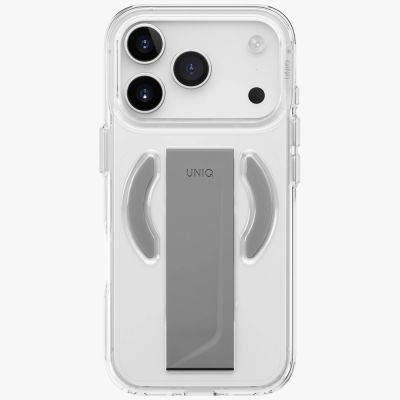 2. Uniq Heldro Air Case for iPhone 17 Pro Magclick Charging - Transparent
