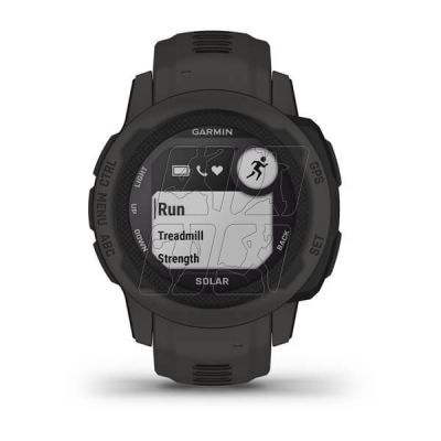 8. Garmin Instinct 2S Solar Graphite Watch