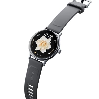 5. Joyroom Classis Series JR-FC1 Smartwatch with Call Answering Function / IP68 Protection - Dark Gray
