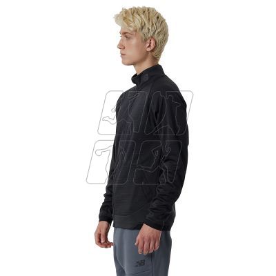 2. New Balance RWT Grid Knit Jacket M MJ21053BK sweatshirt