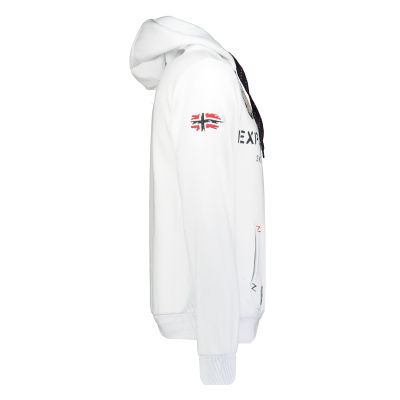 3. Geographical Norway GOPTAINE MEN 100 EO BS2 Men's Sweatshirt (WT1885H/GN-WHITE)