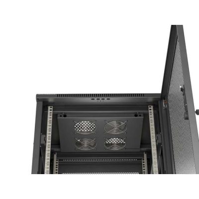39. LANBERG FLOOR CABINET 18U 600X600 BLACK