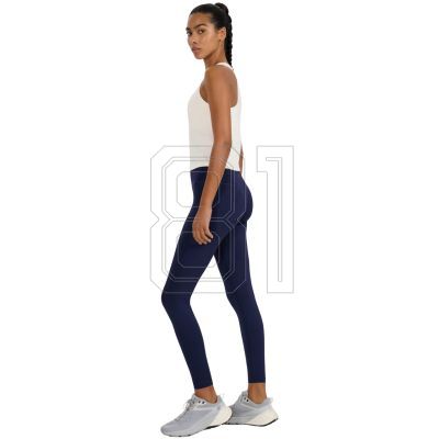 4. Women's leggings 4F FNK F360 dark navy blue 4FWAW25TFTIF360 31S