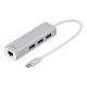 8. Digitus Hub USB 3.0 Type-C™ with Gigabit Ethernet