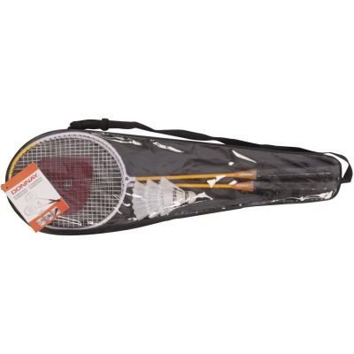 6. DONNAY 6-IN-1 ORANGE BADMINTON SET IN A CASE