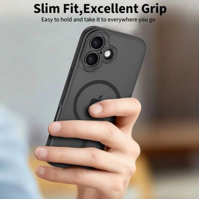 4. Tech-Protect BasicMag MagSafe Case for iPhone 17 - Matte Black