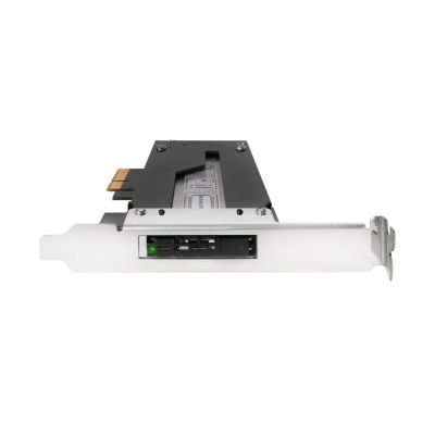 2. ICY Dock ToughArmor MB840M2P-B Storage Controller - M.2 NVMe Card - PCIe 3.0 x4 - 1 Transmitter/Channel - Silver
