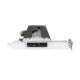 2. ICY Dock ToughArmor MB840M2P-B Storage Controller - M.2 NVMe Card - PCIe 3.0 x4 - 1 Transmitter/Channel - Silver