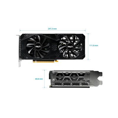 9. Palit RTX3060 Infinity 2 OC 12GB GDDR6 HDMI 3xDP