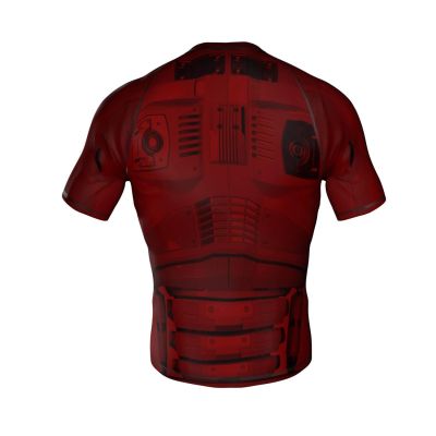 4. The "Cyborg" compression Rashguard is made of DBX MORE DRY M material.