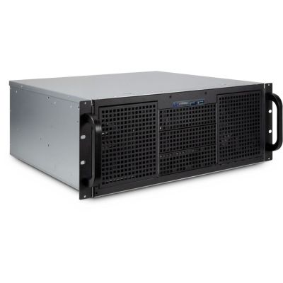 Inter-Tech 4U 40240 Rack Server Chassis Black