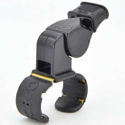 3. FOX 40 CLASSIC CMG WHISTLE BLACK FINGERGRIP