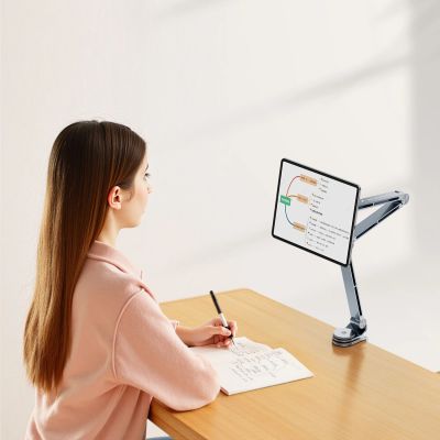 9. Wozinsky WTY0YS1 magnetic holder, 360° rotating, solid, for phone and tablet - gray