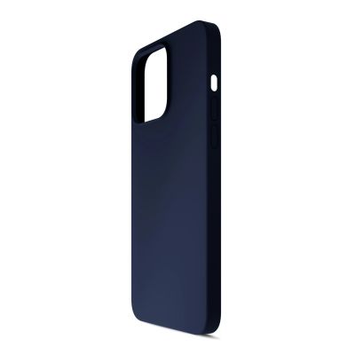 11. 3mk Silicone Case for iPhone 15 Pro - Navy Blue