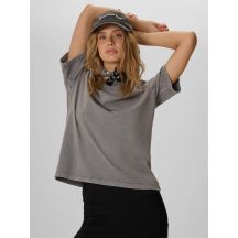 Women's loose T-shirt with print 4F 4FKAW26TTSHF4506-26S