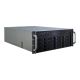 Inter-Tech 4U-4416L Rack Black, Silver