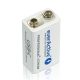 EVERACTIVE BATTERY 6F22/9V LI-ION 550 MAH WITH USB TYPE C EVHR22-550C