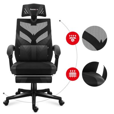 45. Huzaro Combat 5.0 Black Gaming Chair