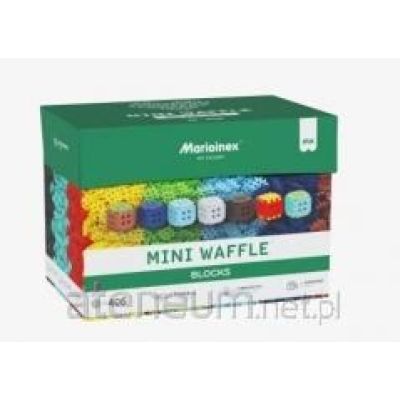 19. Marioinex Mini Waffle building blocks, 406 pieces