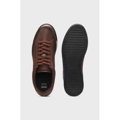 3. BOSS SNEAKER NITAN_LOWP_BU MEDIUM BROWN (50552880-210)