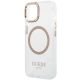 6. Guess GUHMP14MHTRMD iPhone 14 Plus 6.7 "gold / gold hard case Metal Outline Magsafe