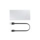 8. GREEN CELL POWERBANK POWERPLAY 20S WHITE 20000MAH 22.5W 3X USB-C PD 1X USB-A