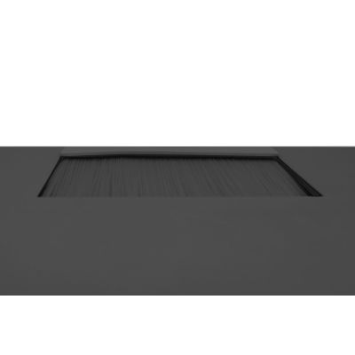 21. 19" 4U wall-mounted network cabinet, SOHO 241 x 540 x 400 mm, glass door, black, unassembled, 60 kg